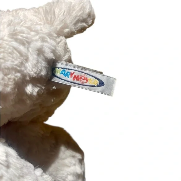 Mary Meyer Fluffy Floppy Cream Dog Plush – 8” Soft Cuddly Puppy - Picture 6 of 6